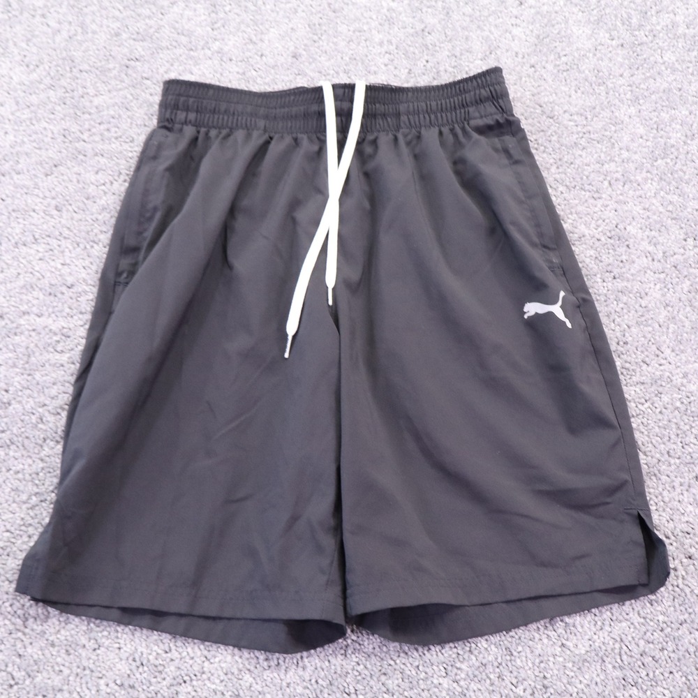 Puma Shorts Mens Medium Black Drycell Running Athletic Gym Training